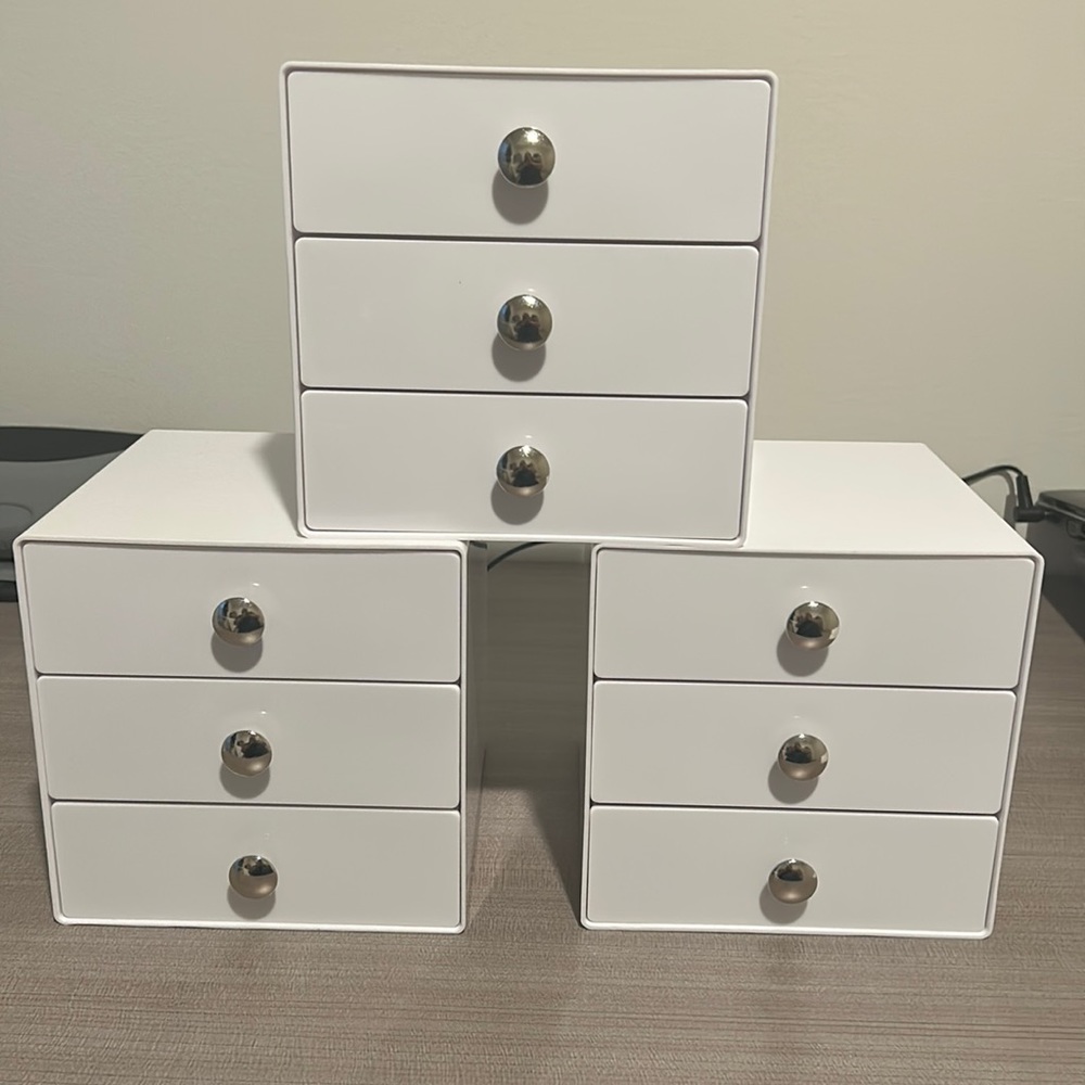 Drawer organizers (set of 3)